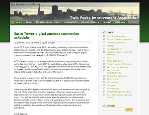 Twin Peaks Improvement Association